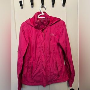 Pink North Face Wind breaker